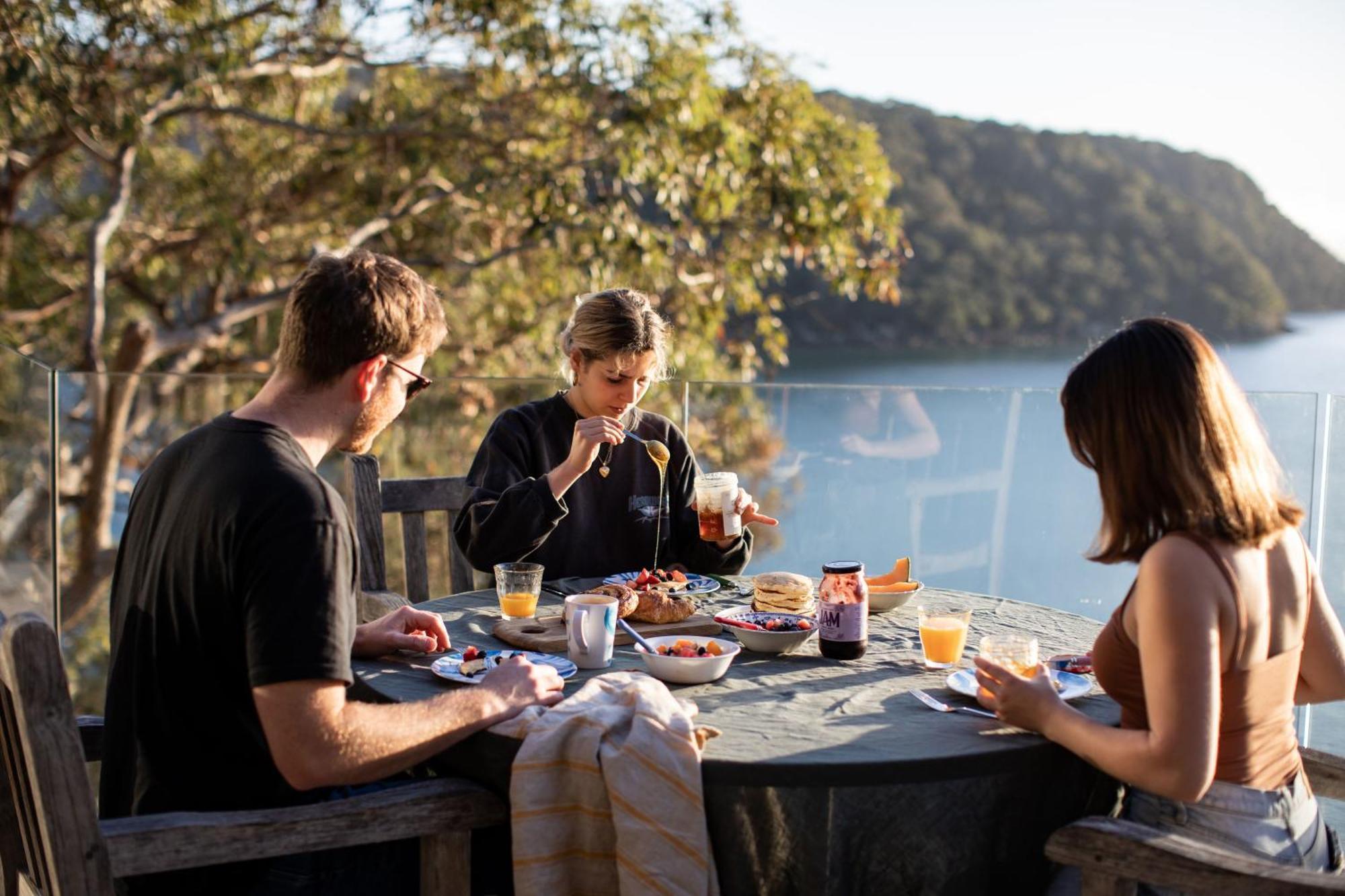 Cape Mackerel Cabin With Magic Palm Beach & Pittwater Views Villa Great Mackerel Beach Exterior foto